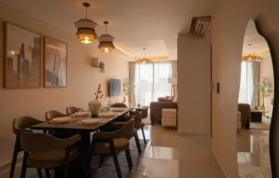 Four-Bedroom Luxury Apartment — Tresor Apartments Premium Studios, 2, 3 and 4 Bedroom Apartments by Veluxe Stay Aussie Owned Western Hospitality, Close to District 1 and Many Tourist Attractions