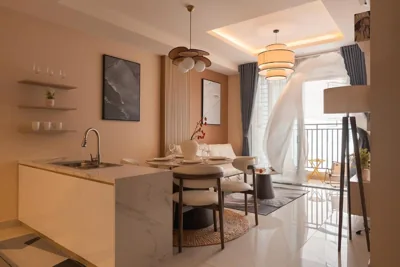 Two-Bedroom Apartment with River View — Tresor Apartments Premium Studios, 2, 3 and 4 Bedroom Apartments by Veluxe Stay Aussie Owned Western Hospitality, Close to District 1 and Many Tourist Attractions